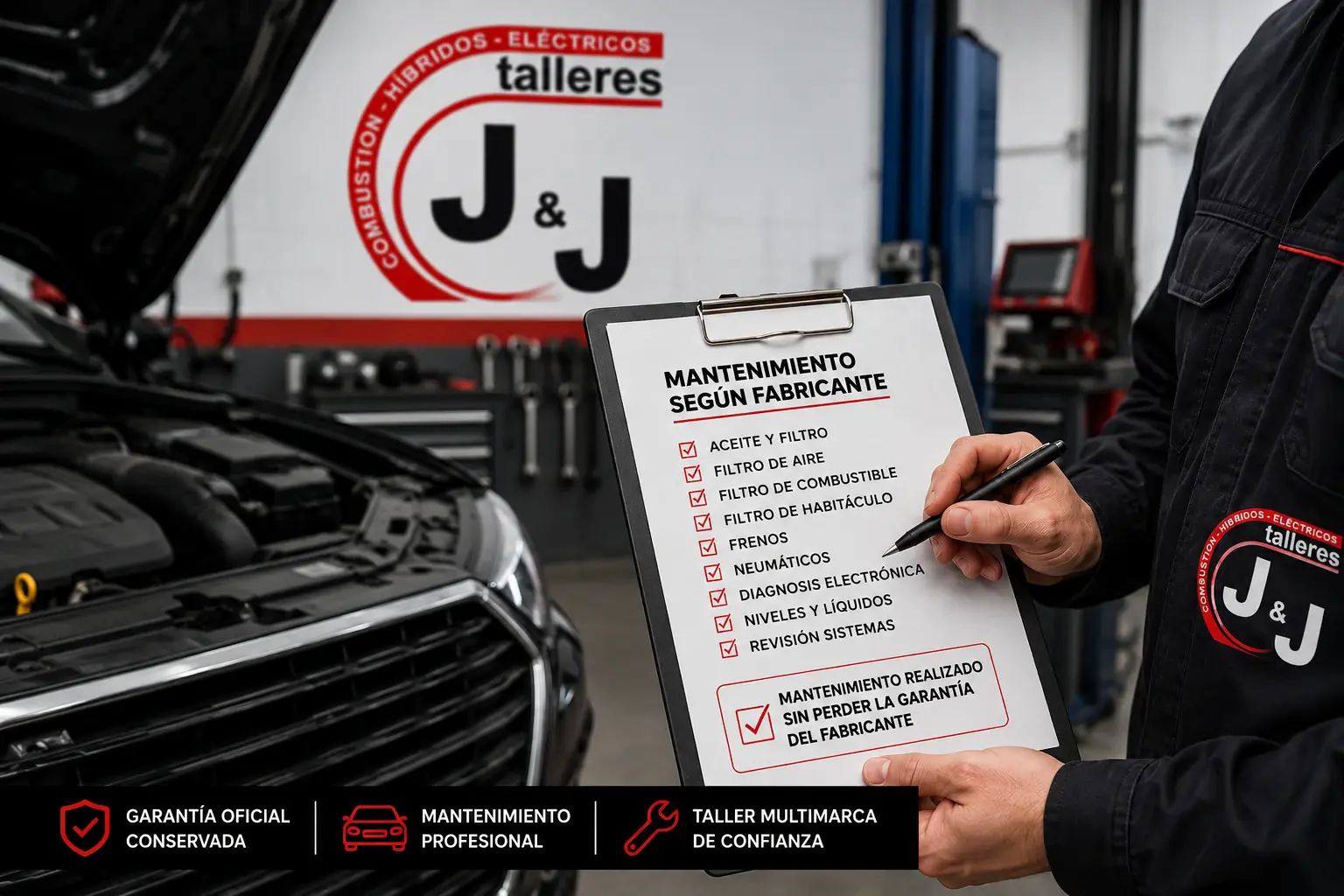 garantía coche taller multimarca